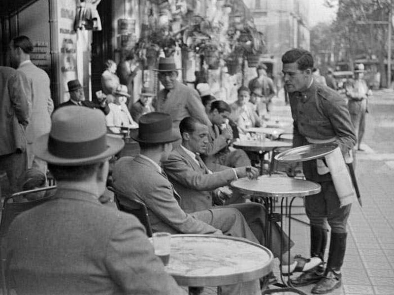 Mens per a grups al Restaurant Moka: MEN 1934